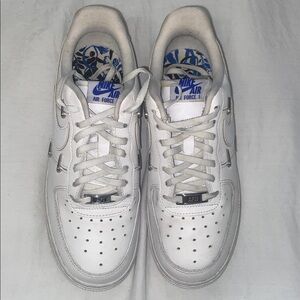 Women’s Nike Air Force 1 White/Blue/Silver